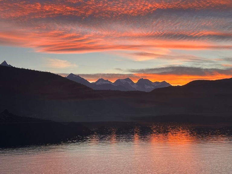 Sunset in Alaska