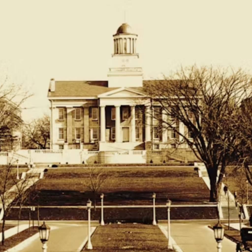 EFC Lecture: University of Iowa history as told through vignettes and in images of America, Iowa City promotional image